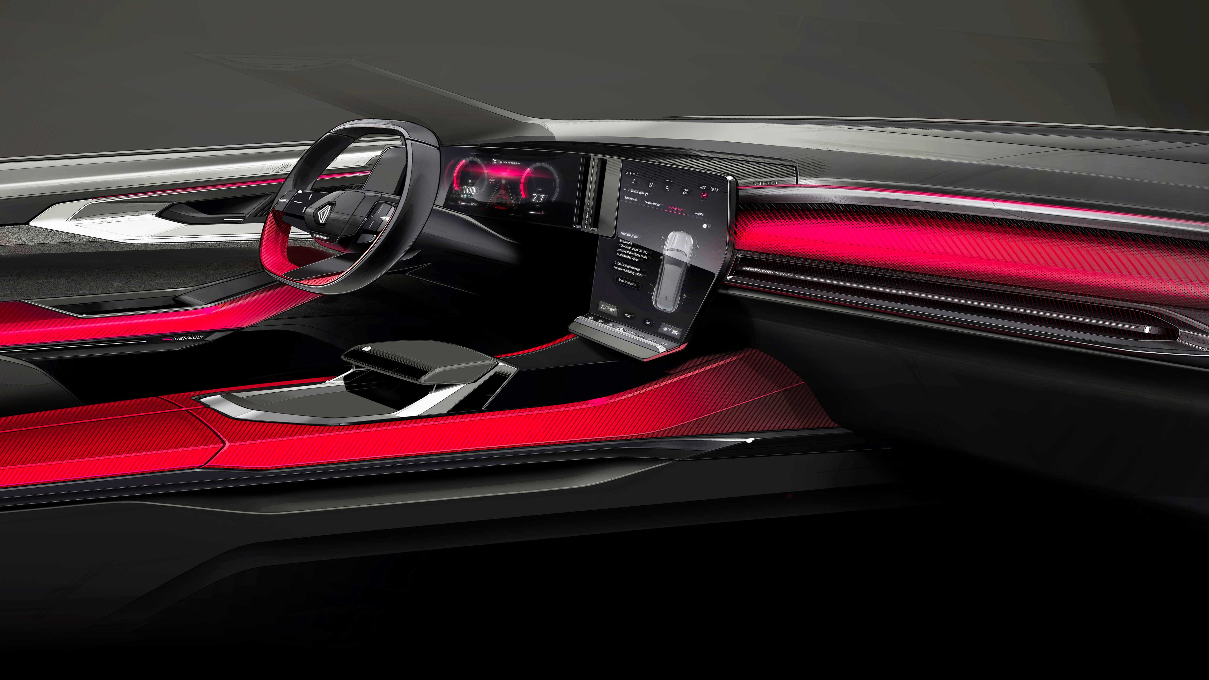 All-new Renault Austral: a revolutionary dashboard and interior